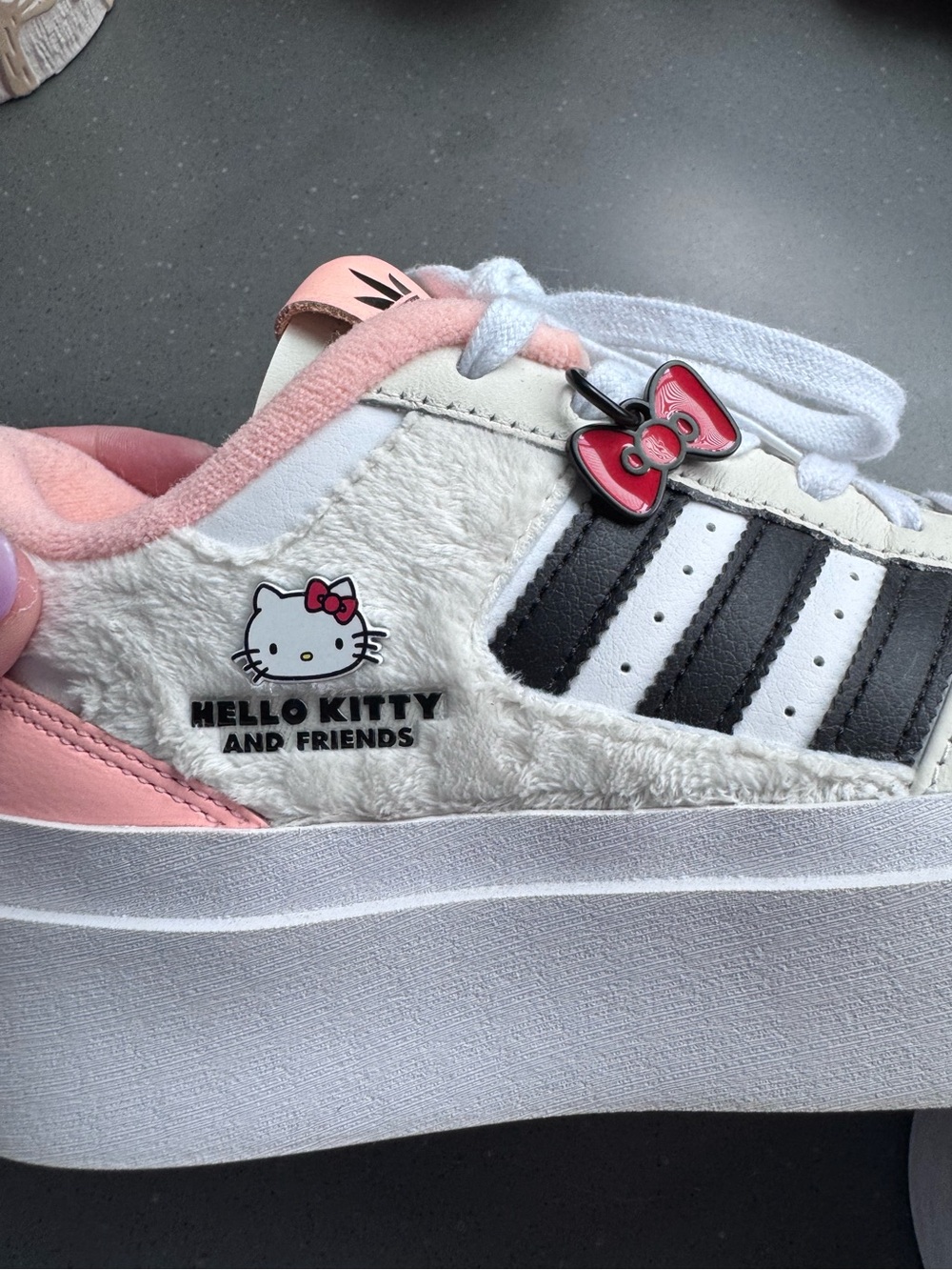 Adidas Low Platform Hello Kitty Sneaker - Picture 12 of 13